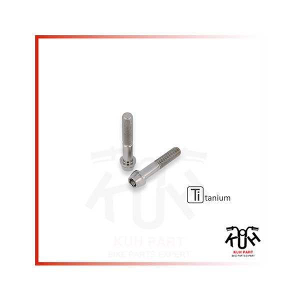 CNC 레이싱 ] 두카티 XDIAVEL (2016-) Screws Front brake caliper set M10x1.25x55 (2 pcs) - Titanium KV436